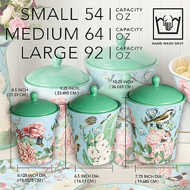 Certified International Flora Canister Set of 3