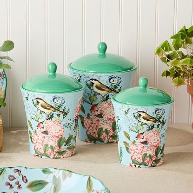 Certified International Flora Canister Set of 3