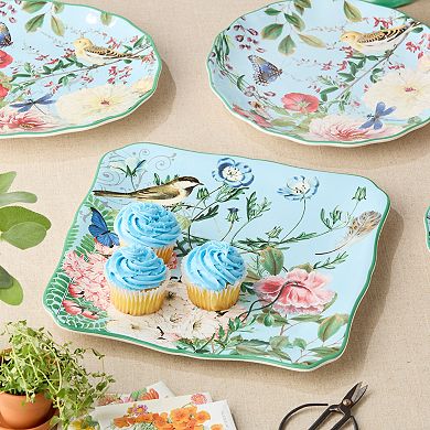 Certified International Flora Square Serving Platter