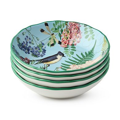 Certified International Flora Soup Bowls 4-piece Set