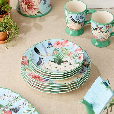 Certified International Flora Salad Plate 4-piece Set