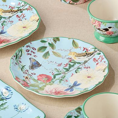 Certified International Flora Dinner Plate 4-piece Set
