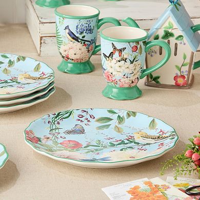 Certified International Flora Dinner Plate 4-piece Set