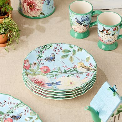 Certified International Flora Dinner Plate 4-piece Set