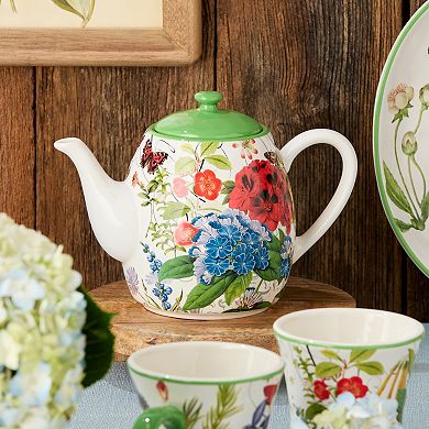 Certified International Greenhouse 36-oz. Teapot