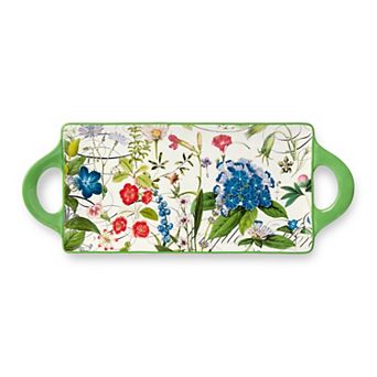 Certified International Greenhouse Rectangular Serving Platter