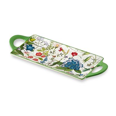 Certified International Greenhouse Rectangular Serving Platter