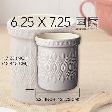 Certified International Vintage Farm Tool Crock