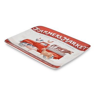 Certified International Vintage Farm Rectangular Platter