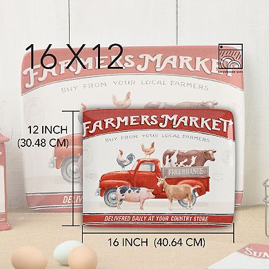 Certified International Vintage Farm Rectangular Platter