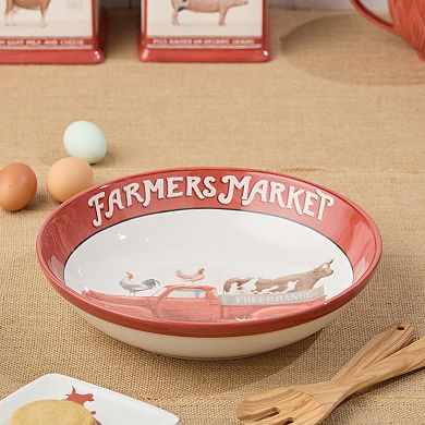 Certified International Vintage Farm Serving Bowl