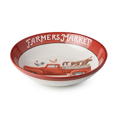 Certified International Vintage Farm Serving Bowl
