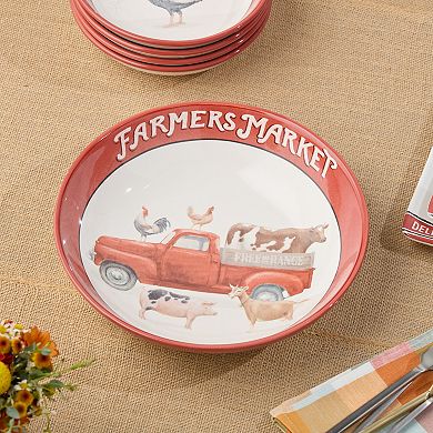 Certified International Vintage Farm Serving Bowl