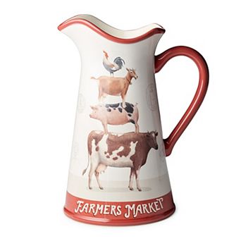 Certified International Vintage Farm Pitcher
