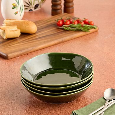 Certified International Verde 4-pc. Soup Bowl Set