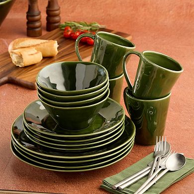 Certified International Verde 4-pc. Mug Set