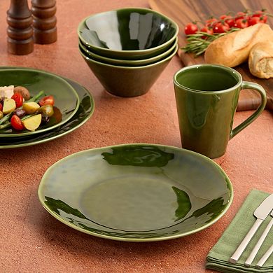 Certified International Verde 4-pc. Dinner Plate Set