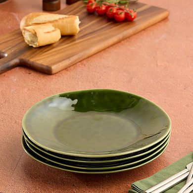 Certified International Verde 4-pc. Dinner Plate Set