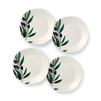 Certified International Olivia 4 pc Canape Plate Set