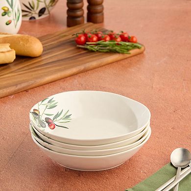 Certified International Olivia Soup Bowl 4-piece Set