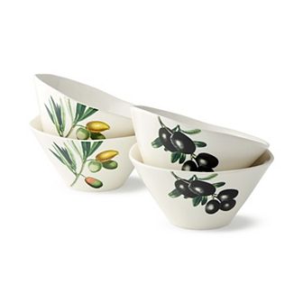 Certified International Olivia 4 pc Ice Cream Bowl Set