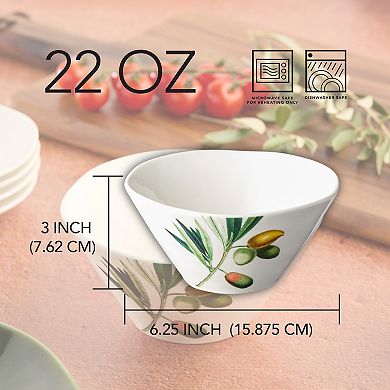 Certified International Olivia 4-pc. Ice Cream Bowl Set