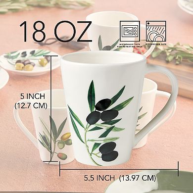 Certified International Olivia 4-pc. Mug Set
