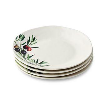 Certified International Olivia 4 pc Salad Plate Set