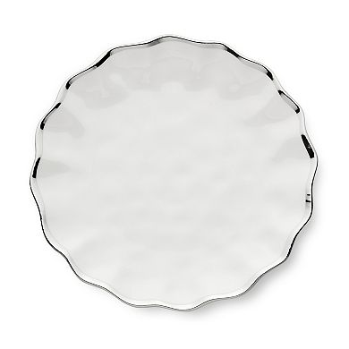 Certified International Regency Silver Dinner Plates Set of 4