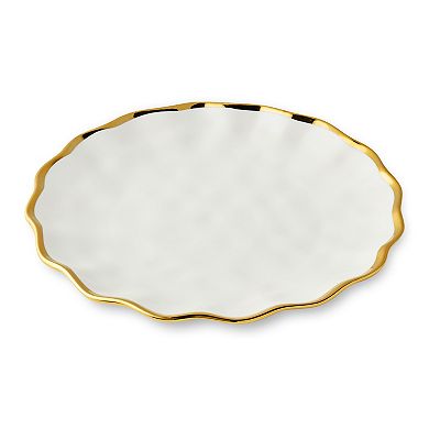 Certified International Regency Gold Dinner Plates Set of 4