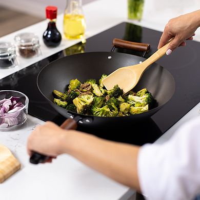 Joyce Chen Classic Series 14-in. Carbon Steel Preseasoned Wok