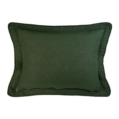 Donna Sharp Pine Star Embroidered Pieced Cotton Quilt Set with Shams