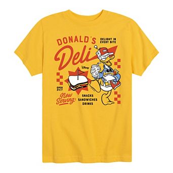 Disney's Mickey Mouse & Friends Donald Duck Boys 8-20 Deli Graphic Tee