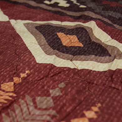 Donna Sharp Western Tapestry Quilt Set with Shams