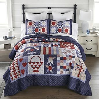 Donna Sharp County Fair Quilt Set with Shams