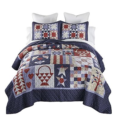 Donna Sharp County Fair Quilt Set with Shams