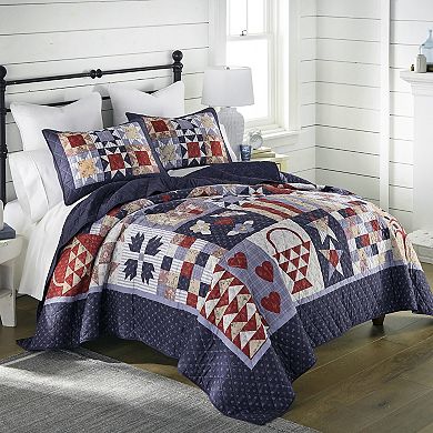 Donna Sharp County Fair Quilt Set with Shams