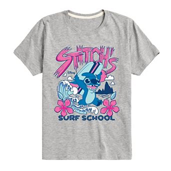 Disney's Lilo & Stitch Boys 8-20 Surf School Graphic Tee