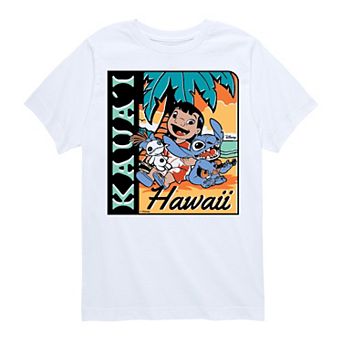 Disney's Lilo & Stitch Boys 8-20 Kauai Retro Graphic Tee