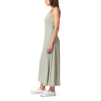 body skimming midi dress Juniors' WallFlower Body Skimming Midi Dress Color: Blue Size: Small