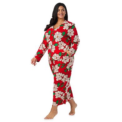 Plus Size Draper James Cozy Long Sleeve Pajama Top & Pajama Bottoms Set