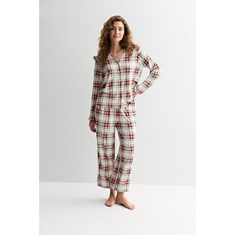 Women's Draper James Cozy Long Sleeve Pajama Top & Pajama Bottoms Set