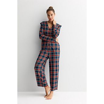 Women's Draper James Cozy Long Sleeve Pajama Top & Pajama Bottoms Set