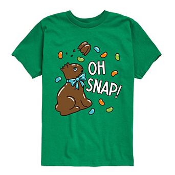 Boys 8-20 Oh Snap Chocolate Bunny Graphic Tee