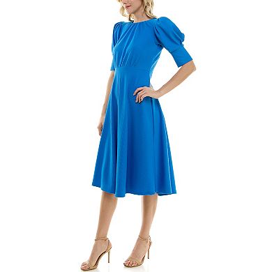 Women's Maison Tara Textured Knit Midi Dress