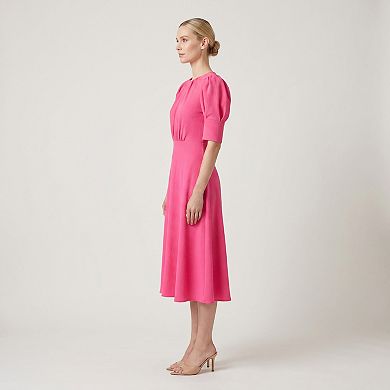 Women's Maison Tara Textured Knit Midi Dress