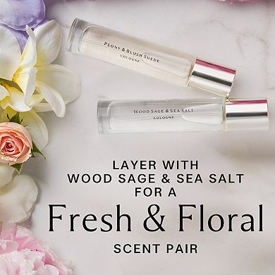 Peony & Blush Suede Cologne