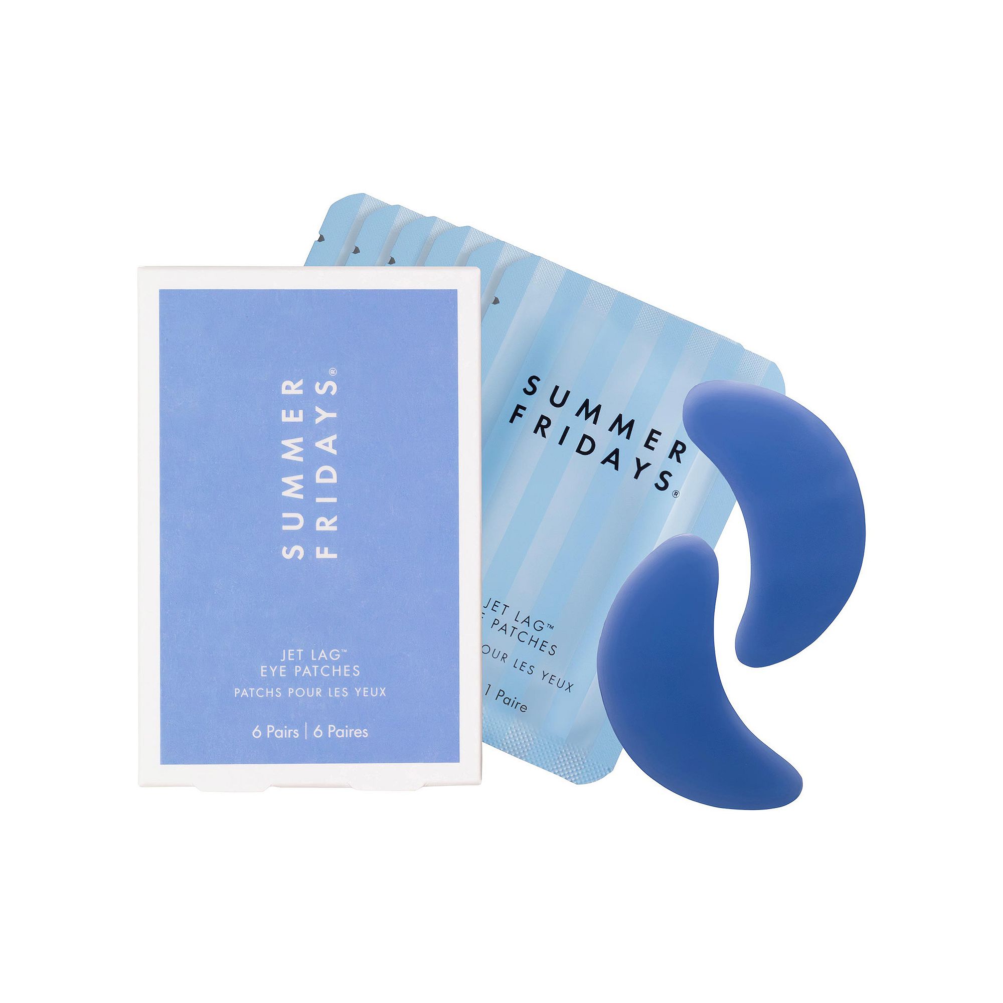 Summer Fridays Jet Lag Eye Patches, Size: 6 PAIRS, None