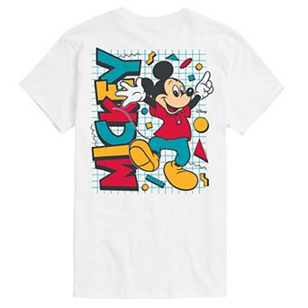 Disney's Mickey Mouse Big & Tall Funky Retro Graphic Tee