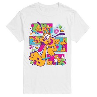 Disney's Pluto Big & Tall 80's Vintage Graphic Tee